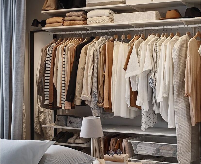 Cómo ordenar un armario de ropa